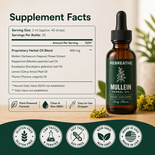 Mullein Lung Drops